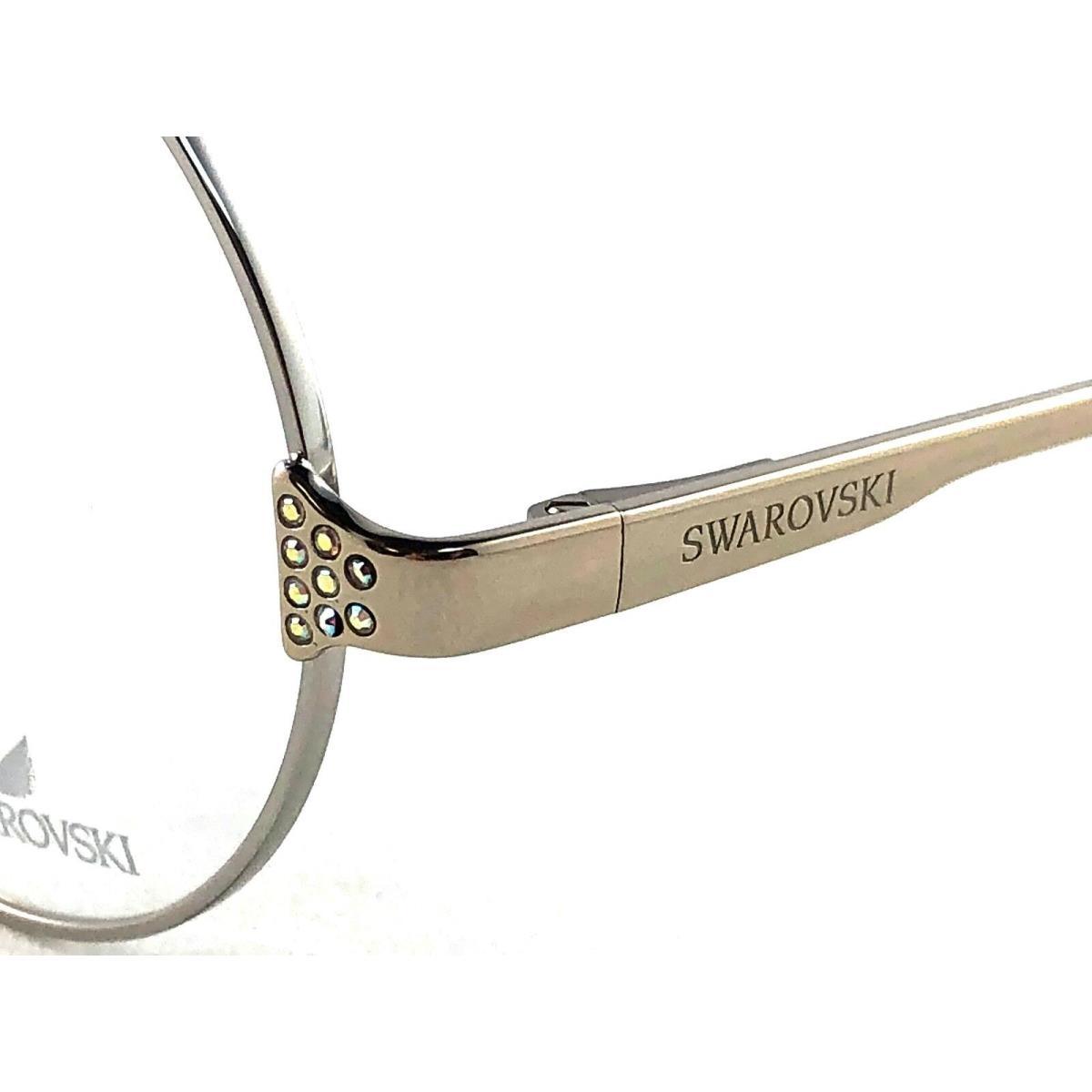 Swarovski SW5060 SW 5060 Constance 028 Silver Eyeglass Frame Eyewear 50-20-135