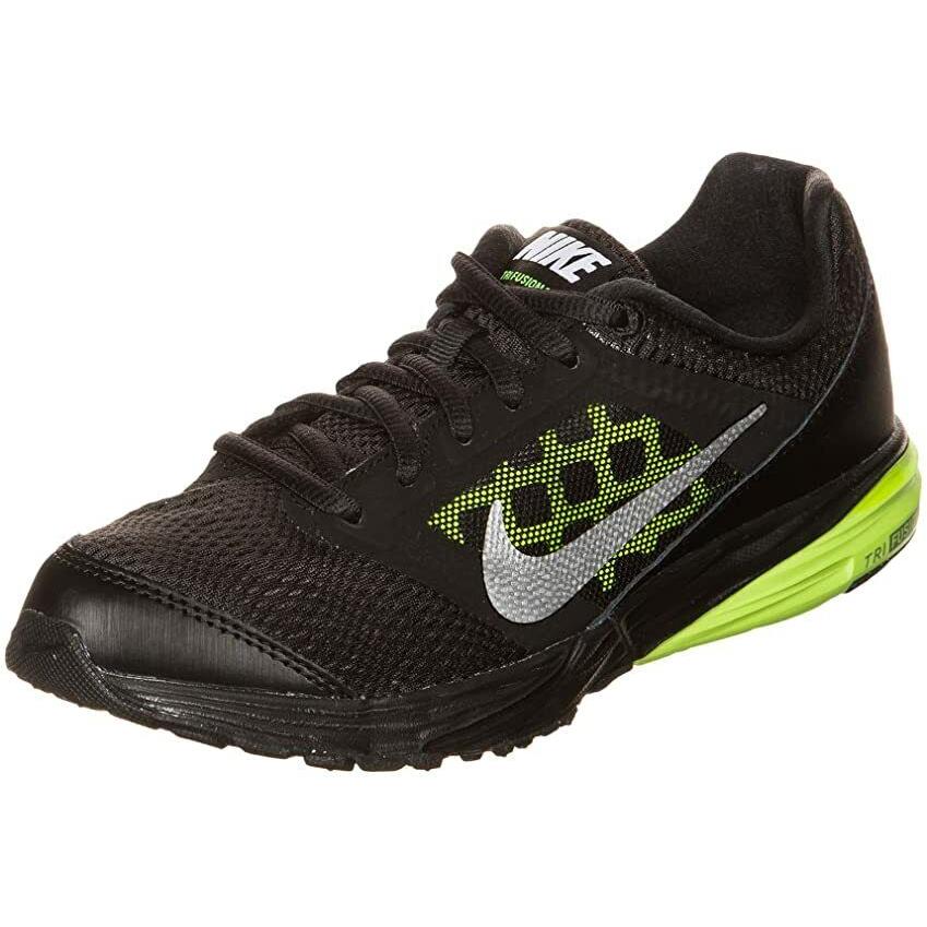 Nike Boy`s `tri Fusion` Running Shoe Black Size 4.5y