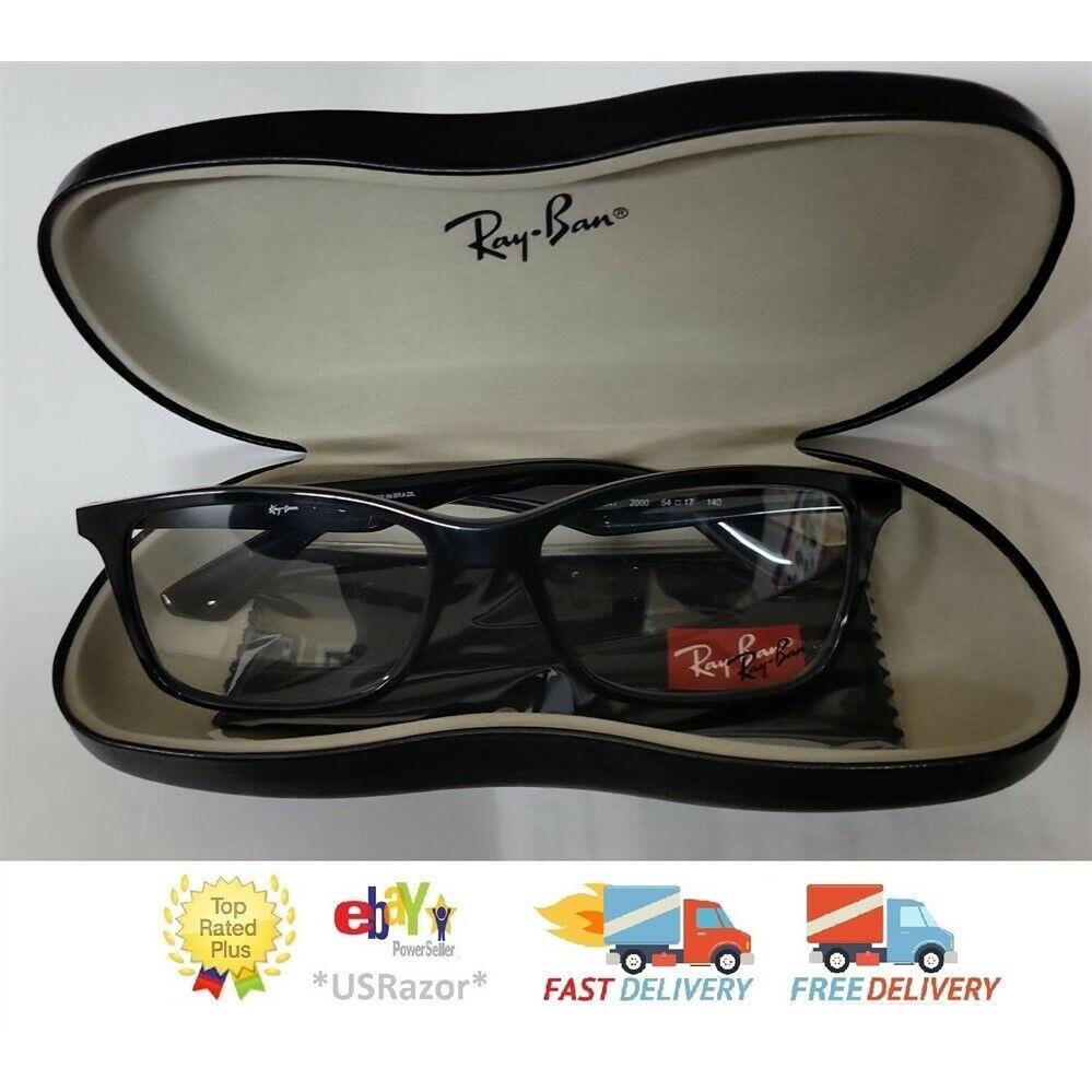 Ray-ban Eyeglasses Frame Black Classic RX7047 RB7047 6901 2000 Brazil Case