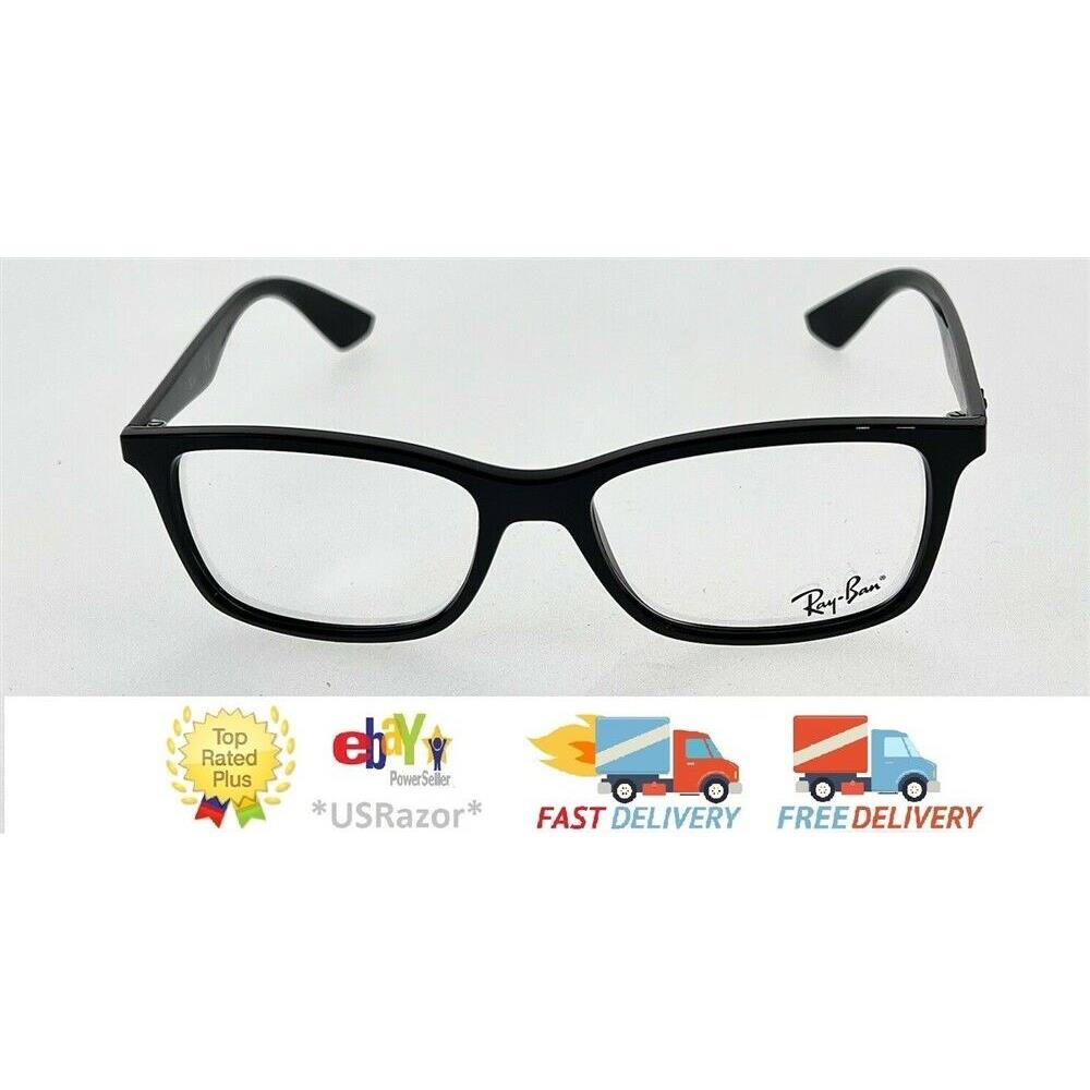 Ray-Ban eyeglasses  - Frame: Transparent Grey 5