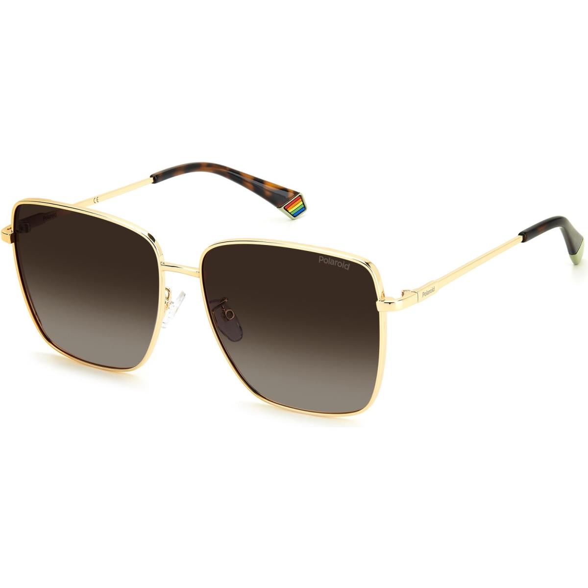 Polaroid Core PC Polaroid6164 Sunglasses 006J Gold Havana