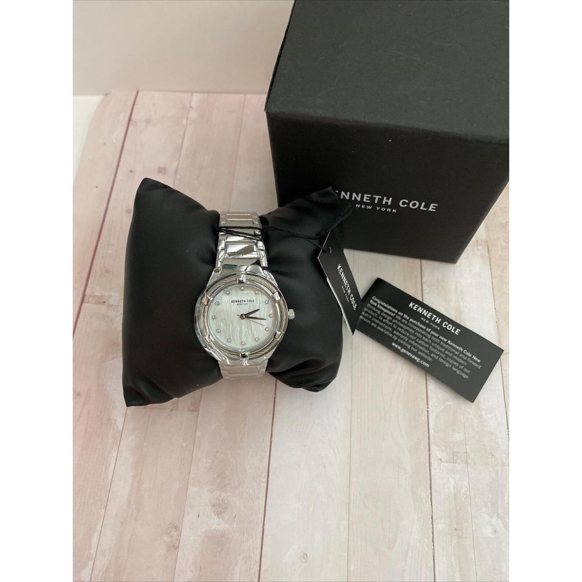 Kenneth Cole Classic Mother-of-pearl Stainless Steel Watch KC51050001 Ladies