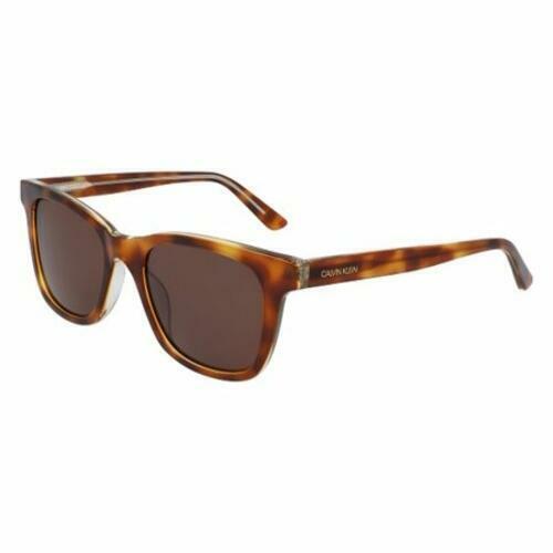 Calvin Klein Men Sunglasses CK20501S-241 Rectangle Tortoise Crystal/brown 52-20