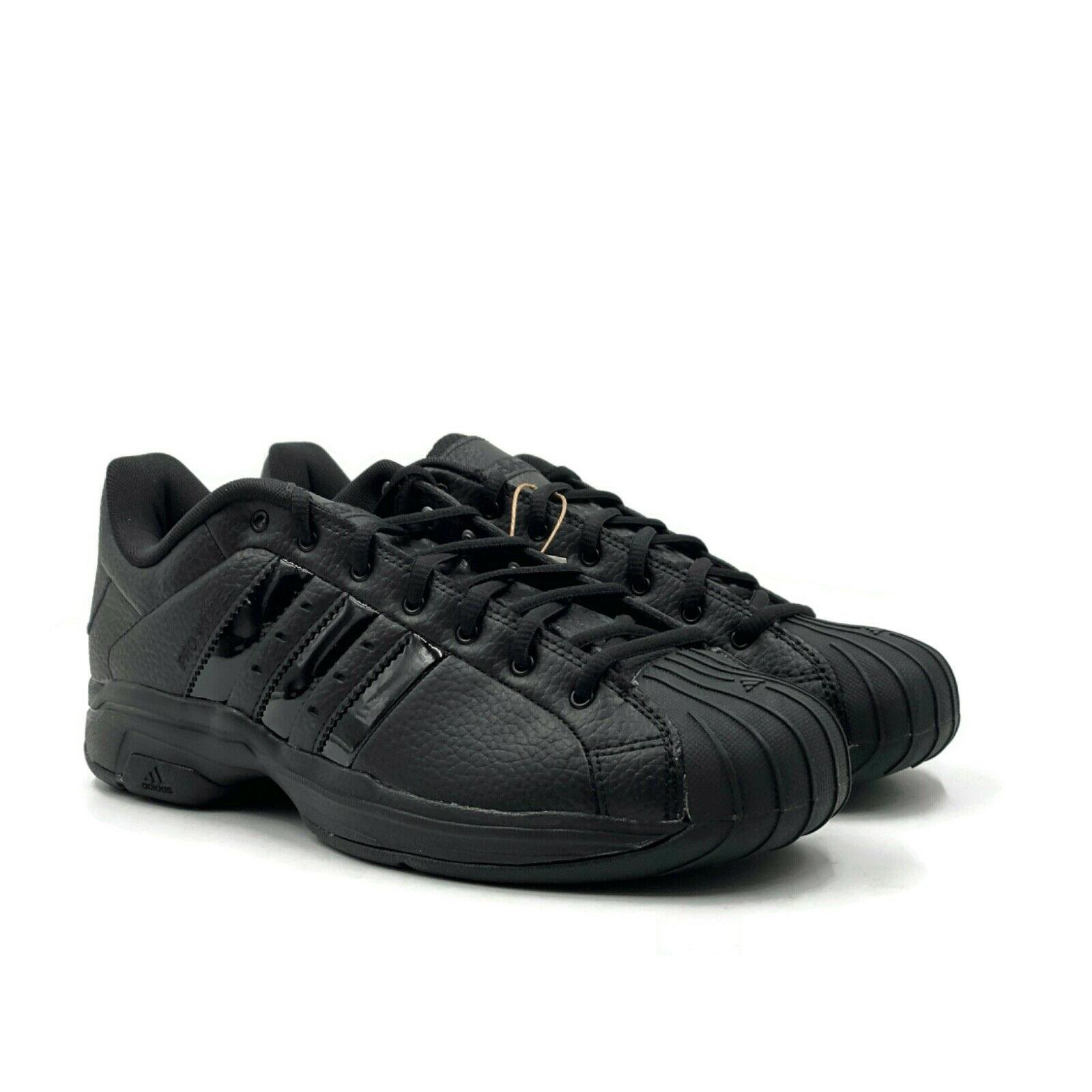 adidas pro model black athletic shoes