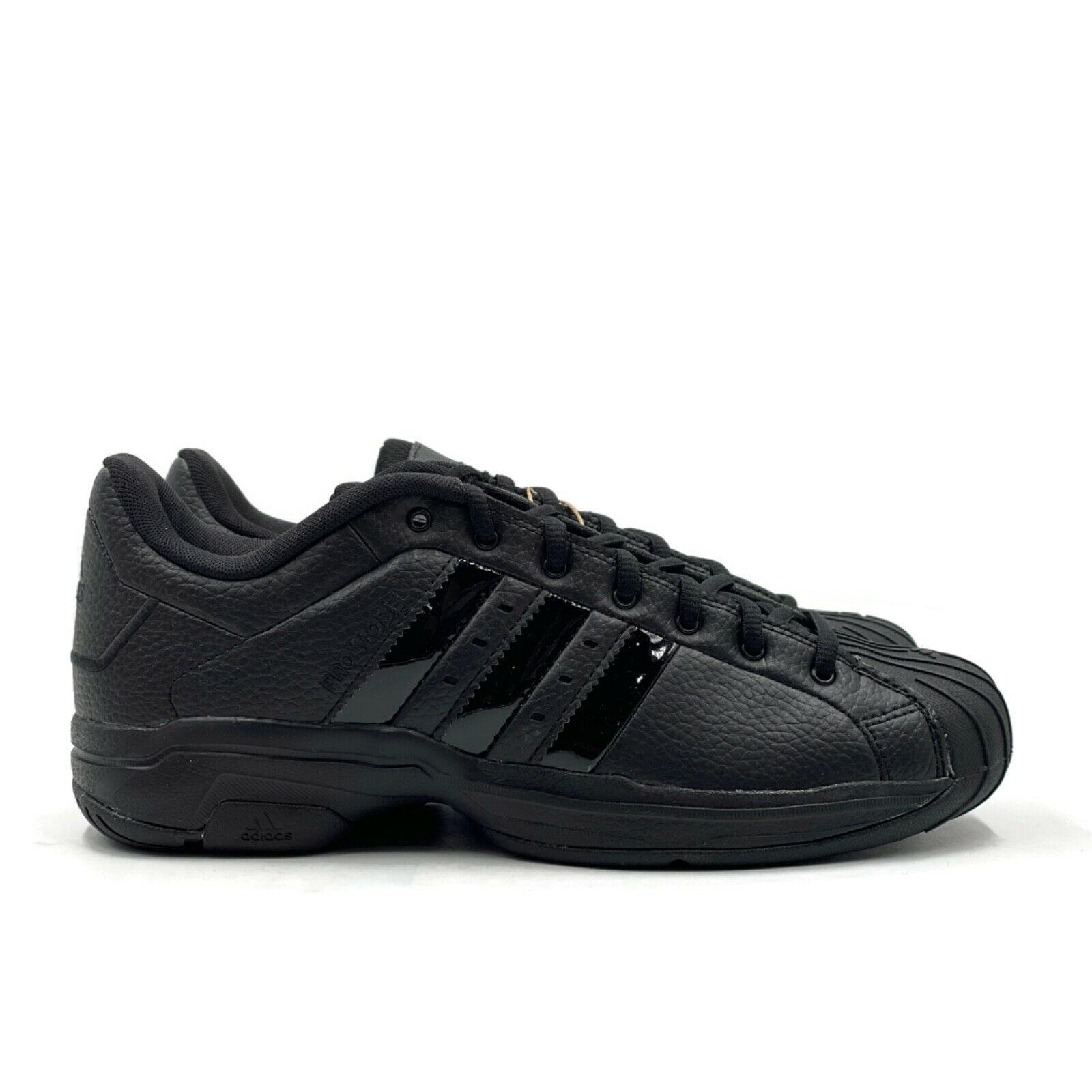 Adidas Pro Model 2G Low Men Sz 8 Basketball Shoe Black Retro Trainer Sneaker