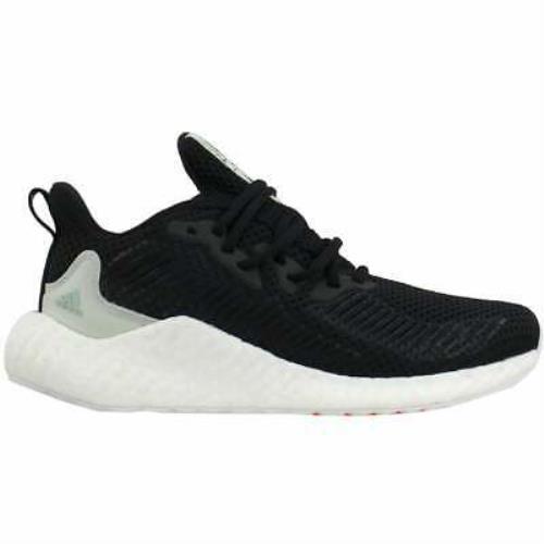 Adidas EF1162 Alphaboost Parley Mens Running Sneakers Shoes - Black White