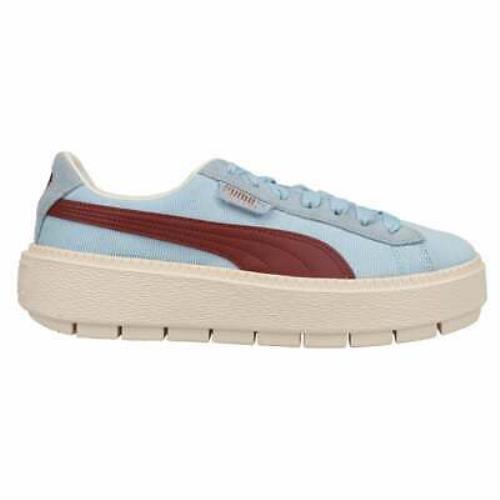 puma platform sneakers blue