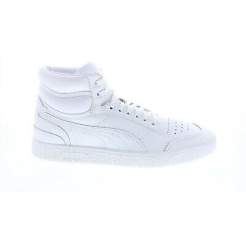 ralph sampson white mid men's sneakers