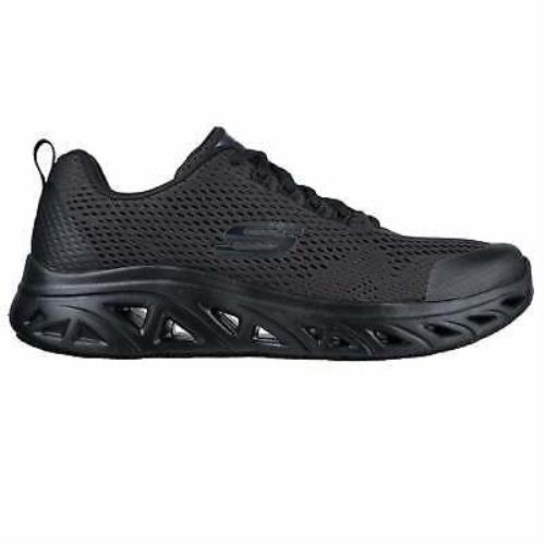 Skechers Men`s 200081 Glide-step SR Stauntap Black Slip Resistant Work Shoes
