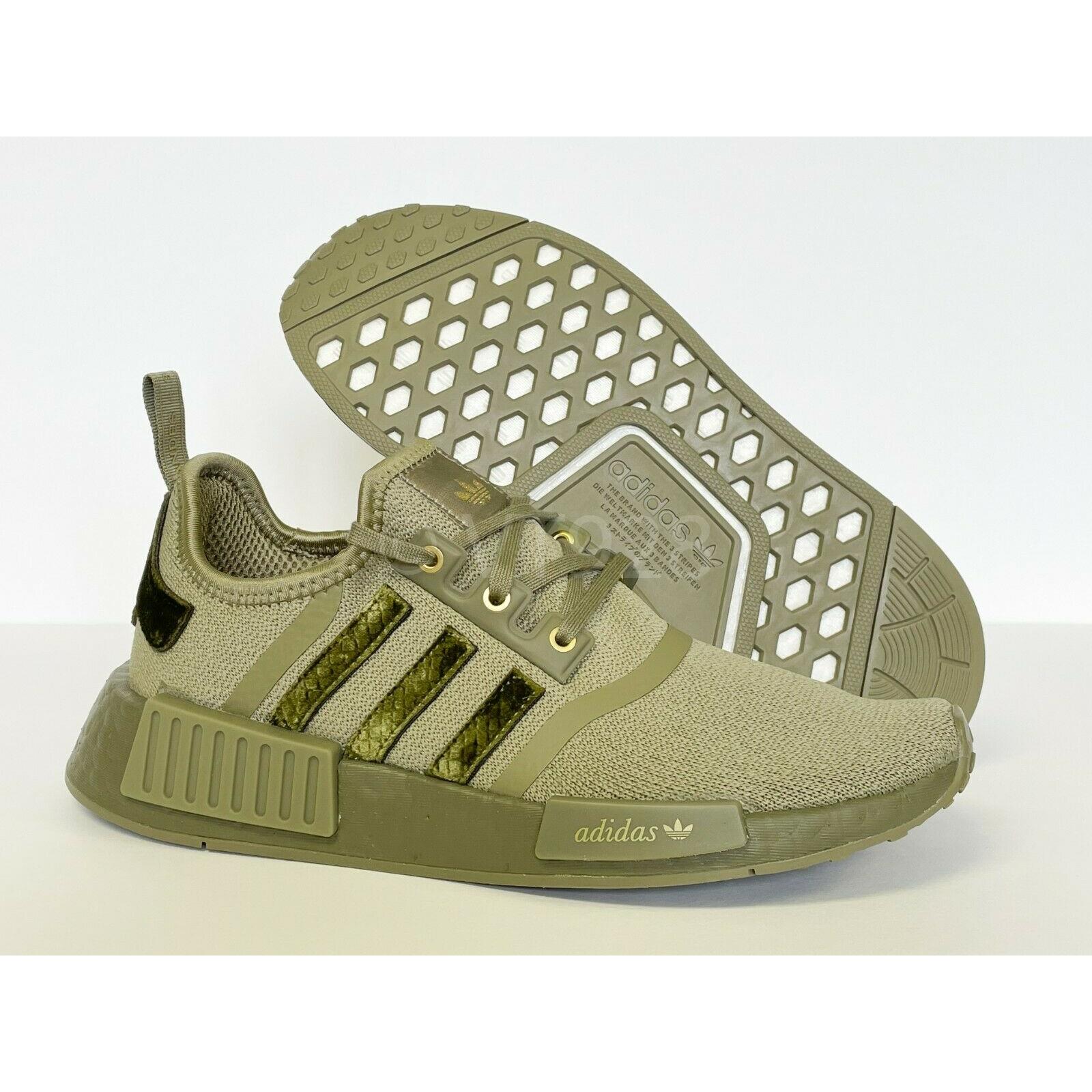 adidas gray and green