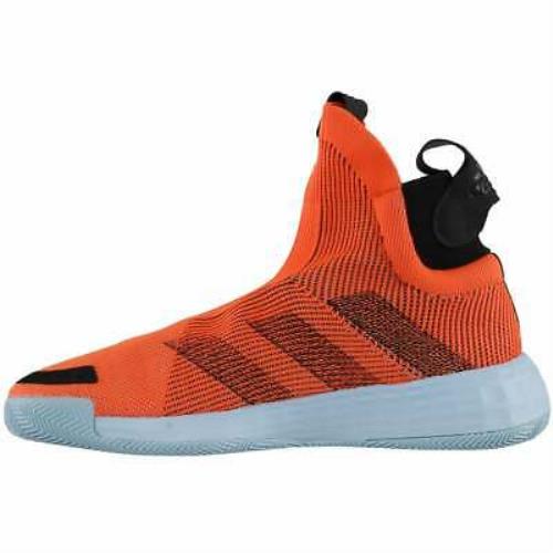 black and orange adidas basketball shoes