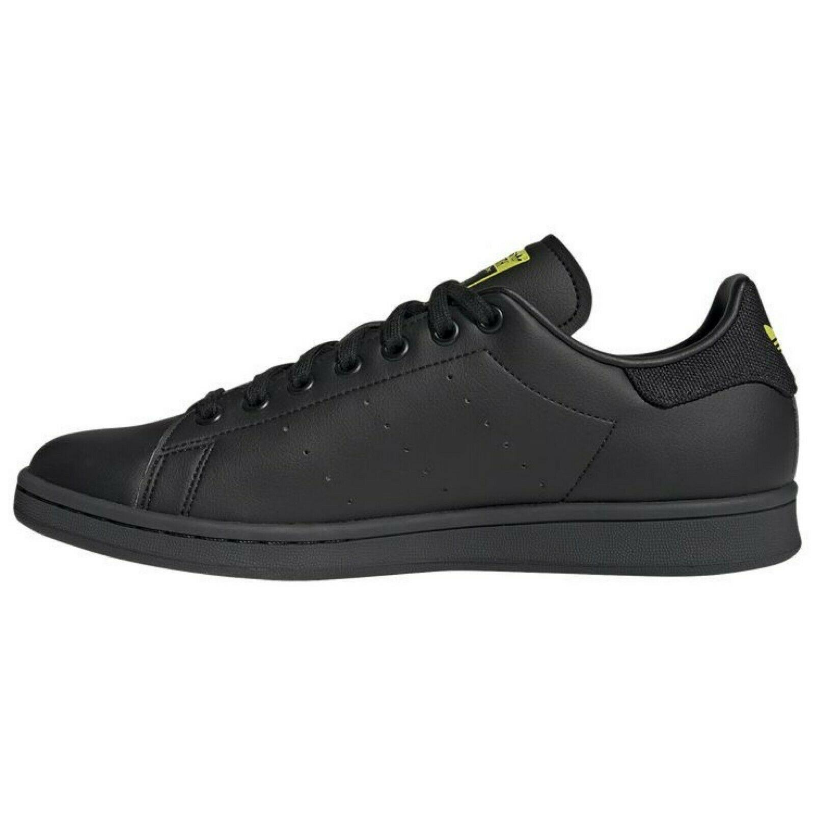 Adidas shoes Originals Stan Smith - Black , Black/Volt Manufacturer 9