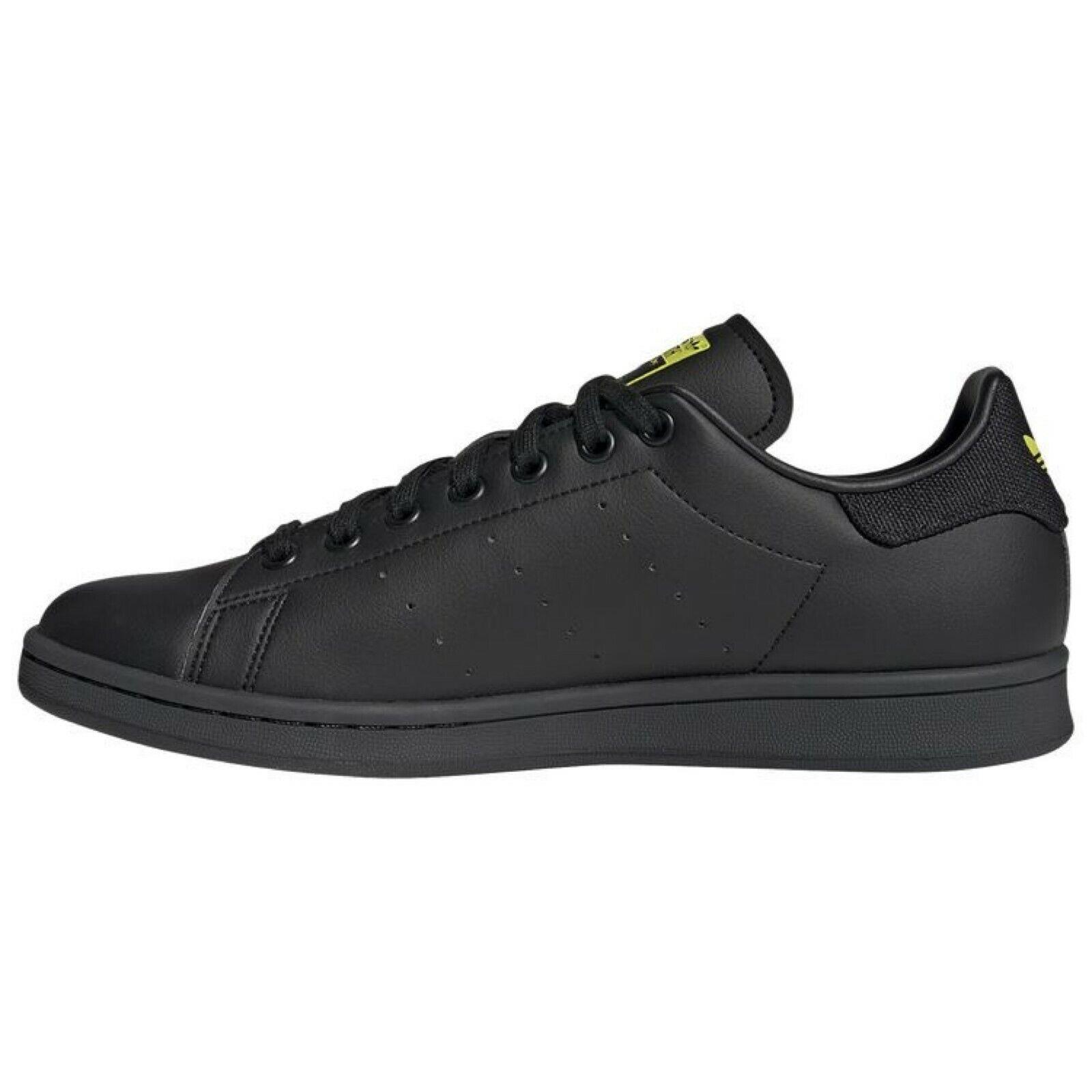 Adidas shoes Originals Stan Smith - Black , Black/Volt Manufacturer 3