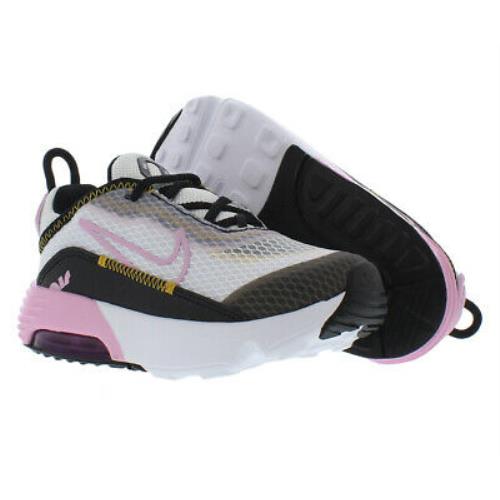 Nike Air Max 2090 Baby Girls Shoes - White/Black/Pink , White Main