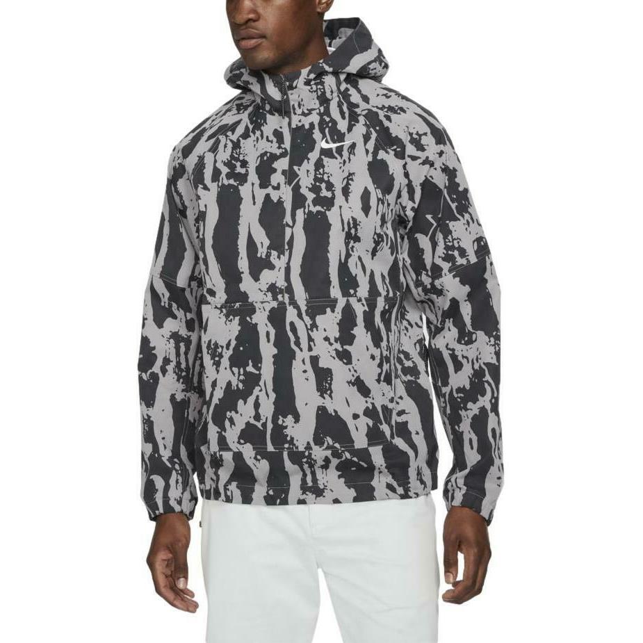 nike camo half zip