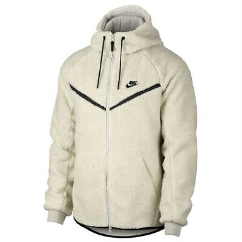 Nike Men`s Tech Fleece Full Zip Sherpa Jacket CJ3545-072
