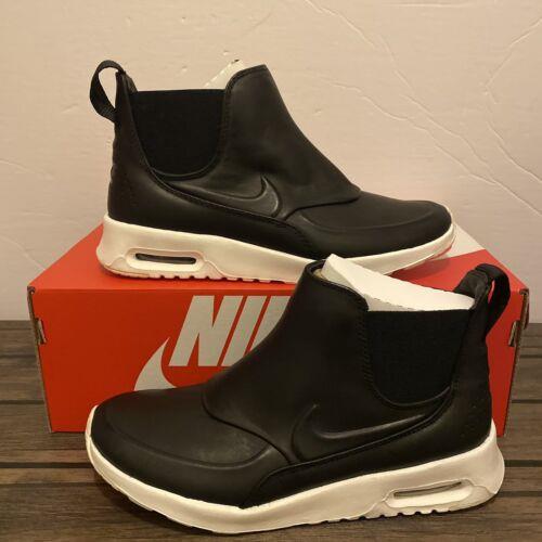 nike thea boots black