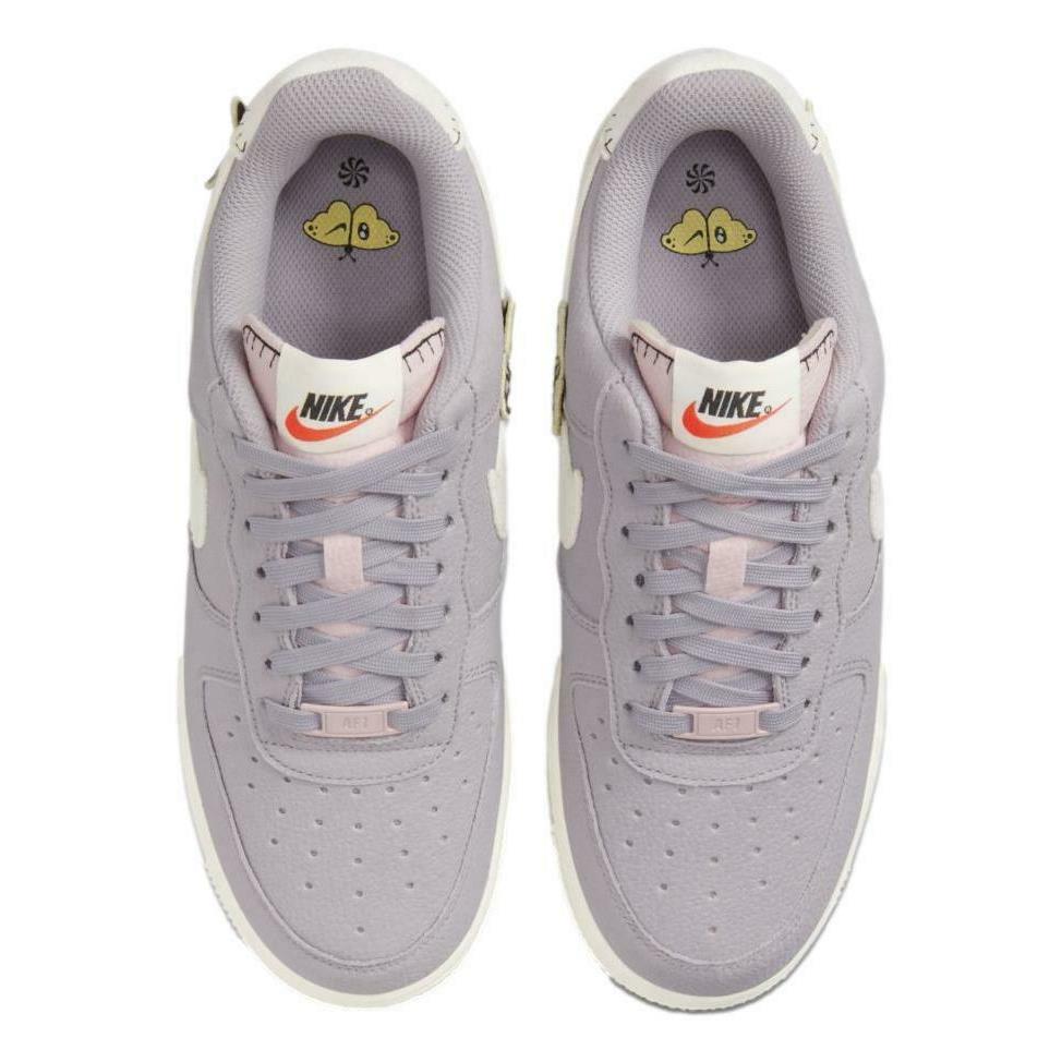 air force 1 07 trainers white total orange platinum tint