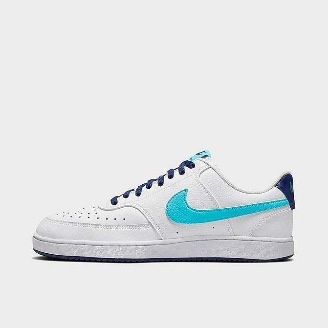 nike court vision low white and blue