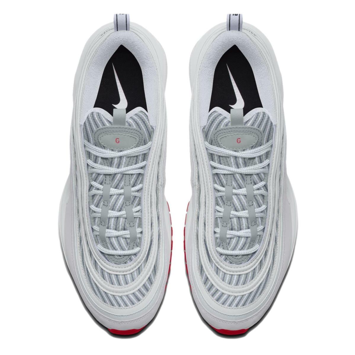 Nike shoes Air Max - White/Grey Fog/Lt Fusion Red 3