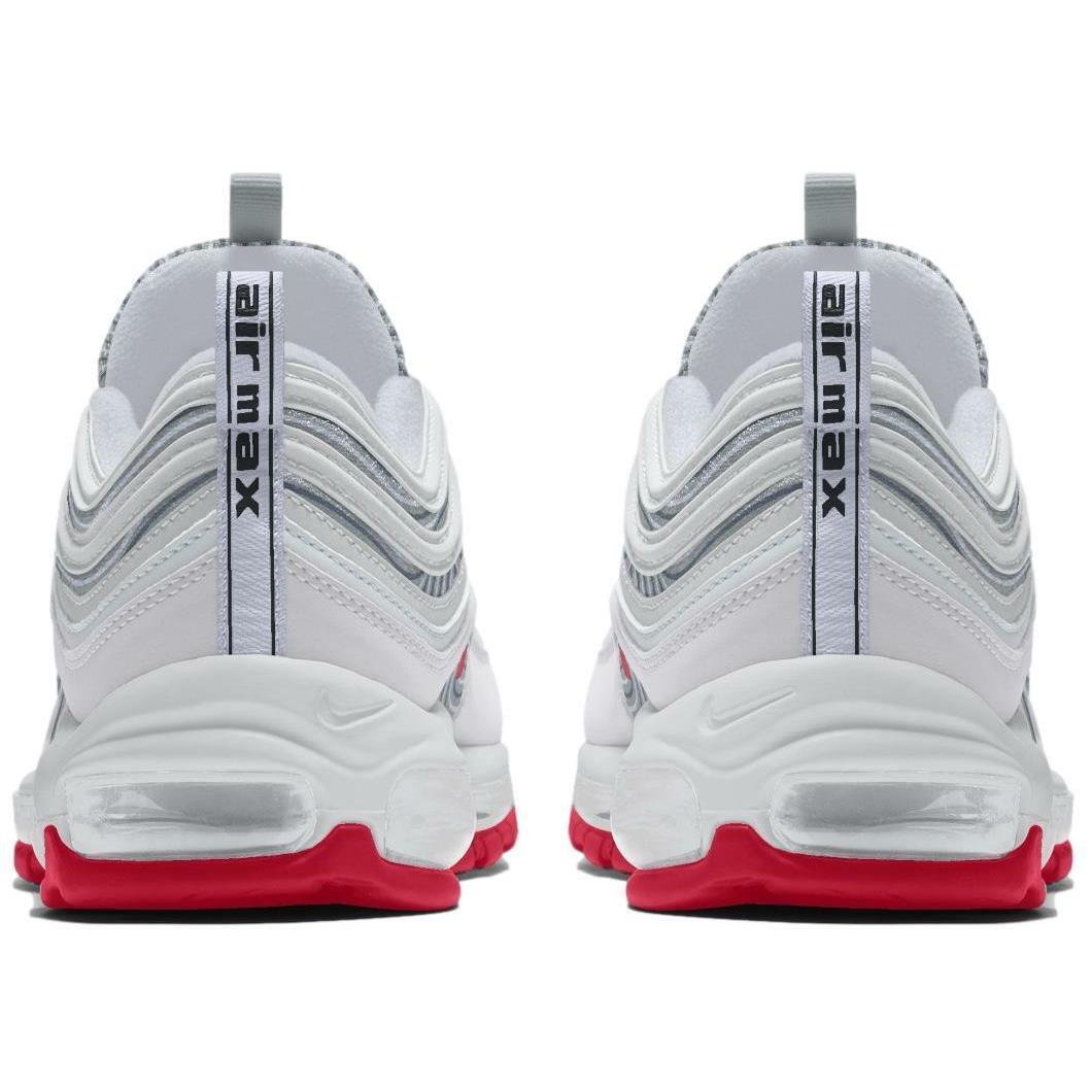 Nike shoes Air Max - White/Grey Fog/Lt Fusion Red 4