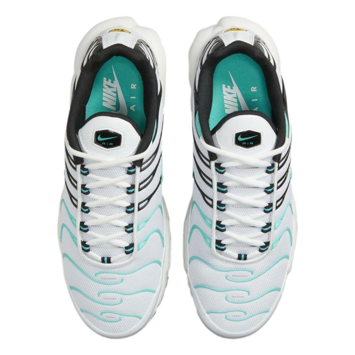 Nike shoes Air Max Plus - White/Hyper Jade-Black 3