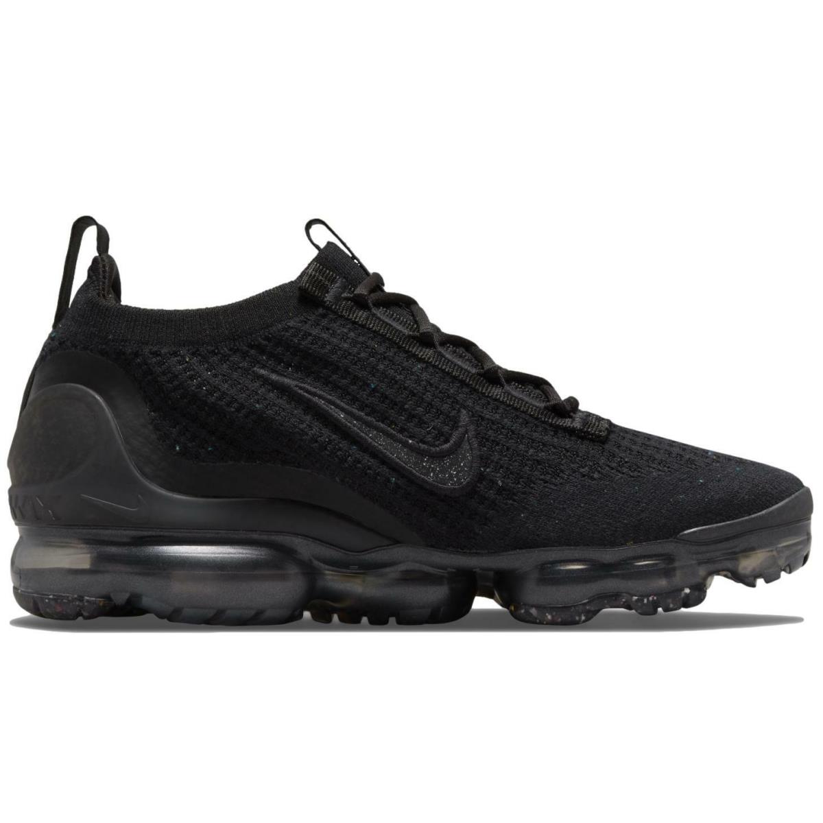 nike vapormax flyknit black on black