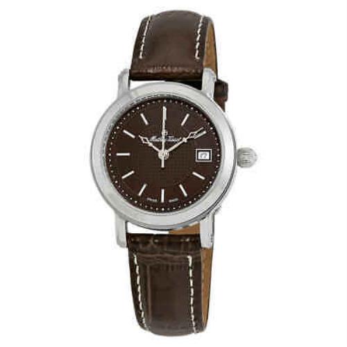Mathey-tissot City Brown Dial Ladies Watch D31186AM - Brown Dial, Brown Band