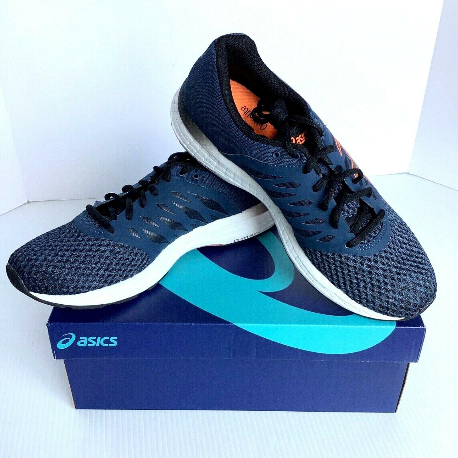 Asics Gel Exalt 4 Running Shoes Blue Black Orange T7E0N Men`s 8 D