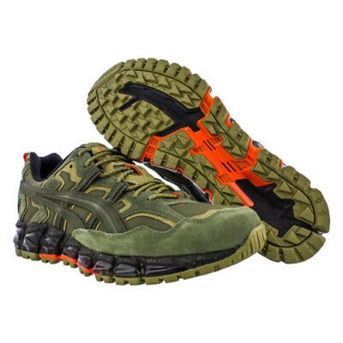 asics gel nandi 360 olive canvas