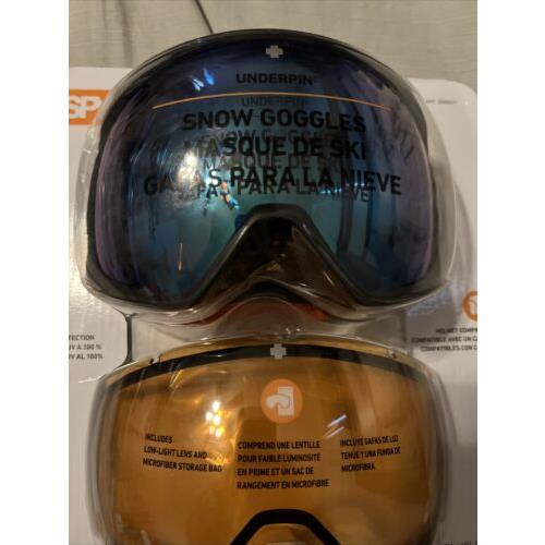 spy optic underpin snow goggle