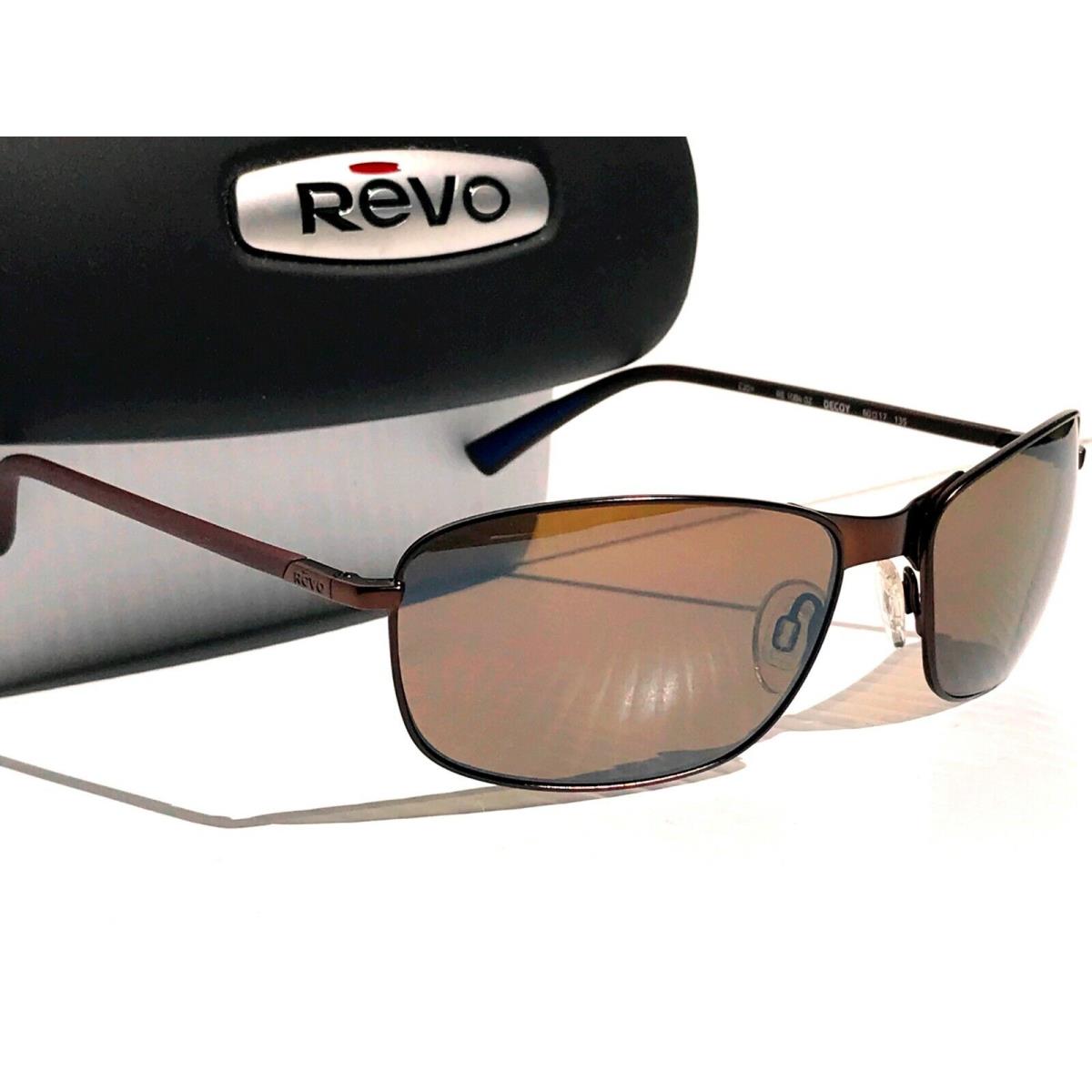 Revo sunglasses DECOY - Brown Frame, Brown Lens