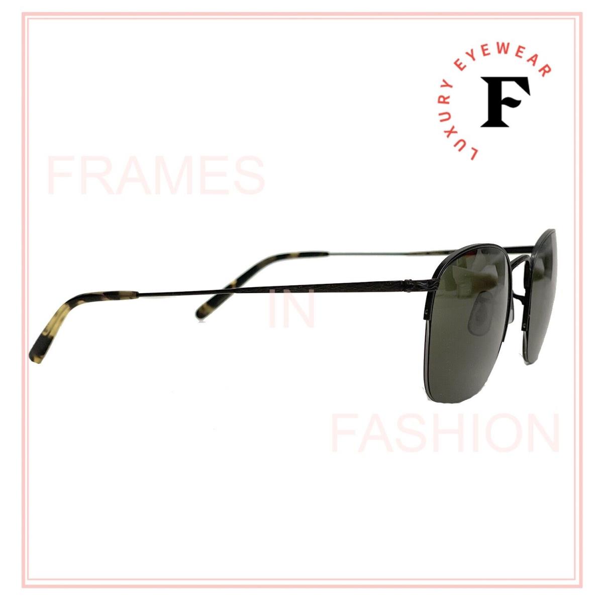 Oliver Peoples Rickman OV1209S 51mm Matte Black G15 Unisex Metal Sunglasses  1209 | 083643655387 - Oliver Peoples sunglasses RICKMAN - 5062/71 , Black  Frame, Gray Lens | Fash Direct