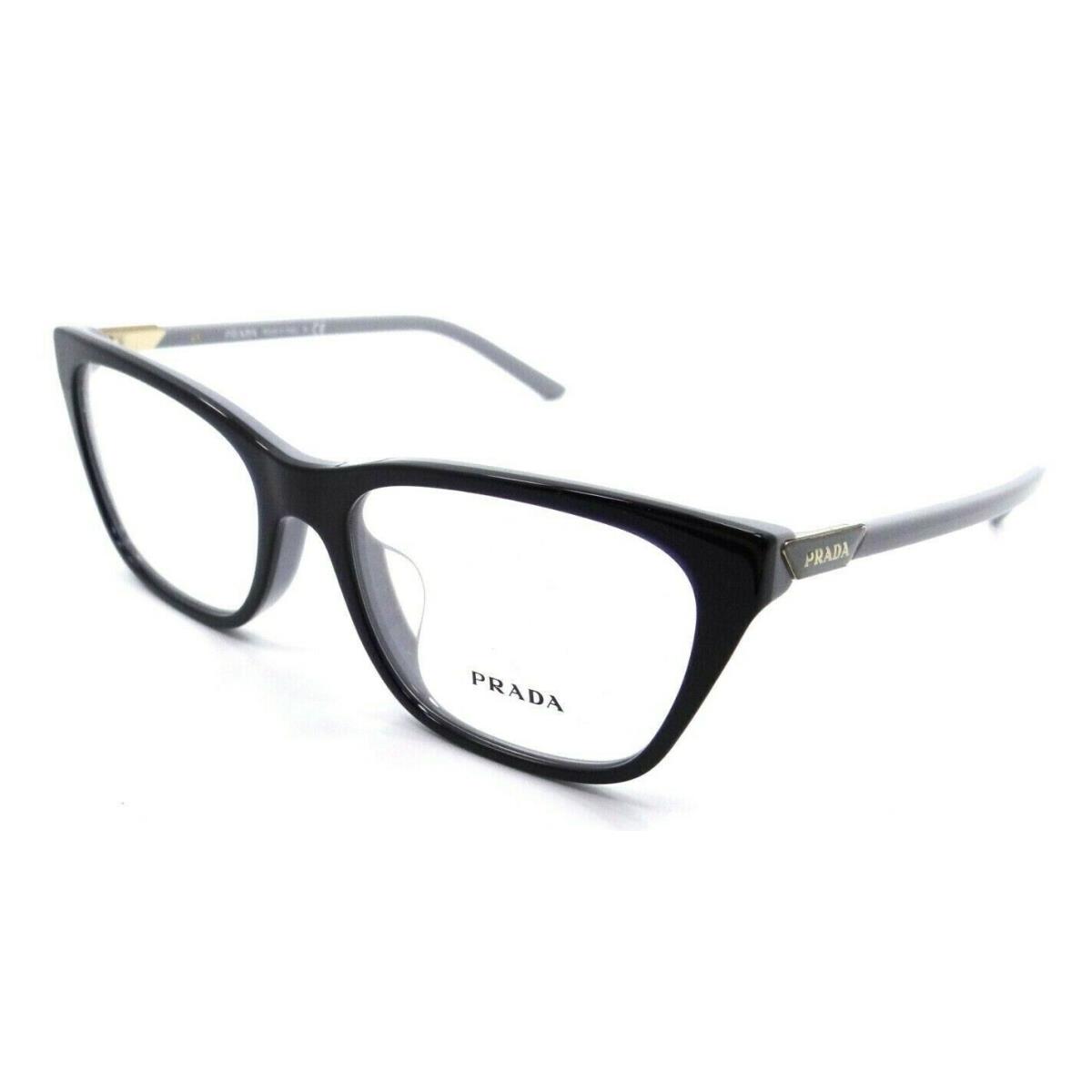 Prada Eyeglasses Frames PR 05YVF 08Y-1O1 54-17-140 Dark Blue on Grey Italy