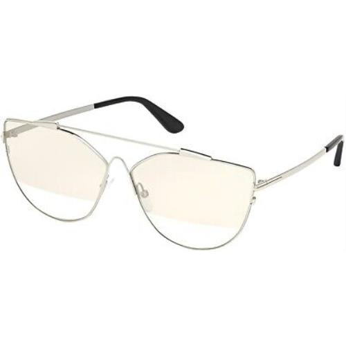 Tom Ford Sunglasses - JACQUELYN-02 FT0563 16C - Silver/grey 64-12-140