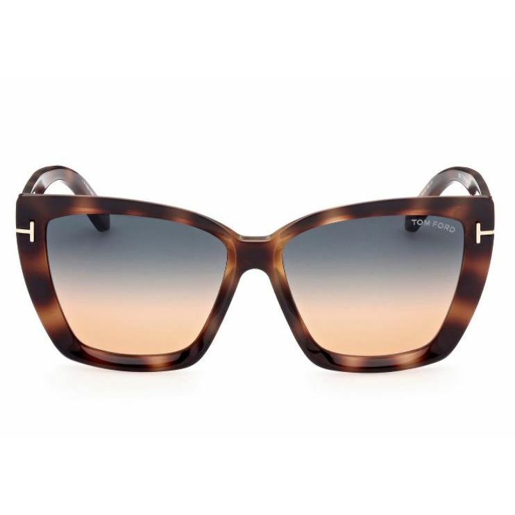 Tom Ford sunglasses  - Shiny Medium Havana Frame, Tea/ Orange Lens 0