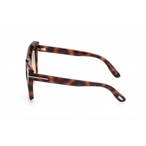 Tom Ford sunglasses  - Shiny Medium Havana Frame, Tea/ Orange Lens 1