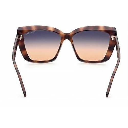 Tom Ford sunglasses  - Shiny Medium Havana Frame, Tea/ Orange Lens 2