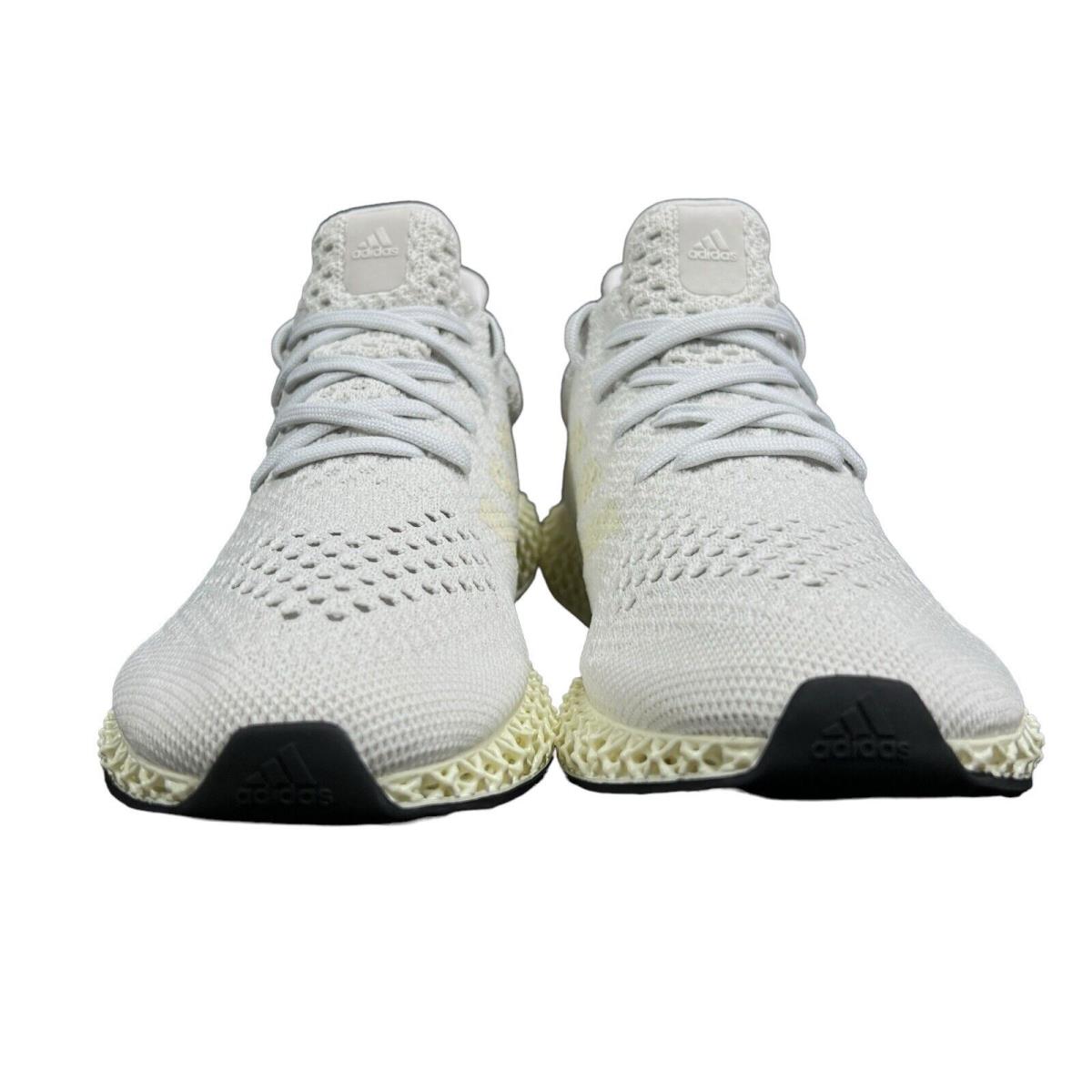 Adidas 4D Futurecraft Chalk White Running Shoes Q46229 Men`s Sz 8 Women`s Sz 9