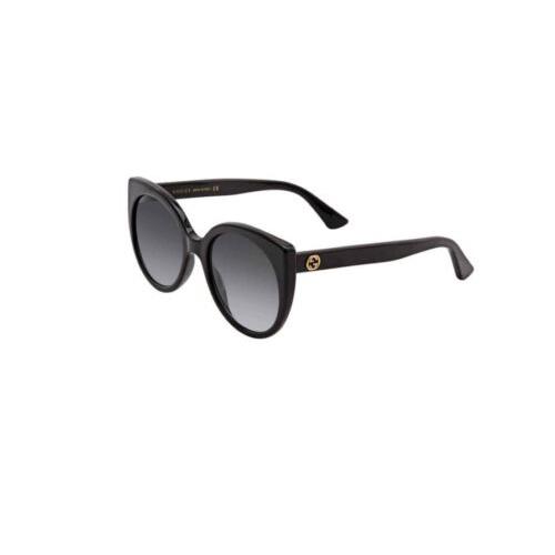 Gucci Cat Eye Black/grey 55 mm Ladies Sunglasses GG0325S 001 55