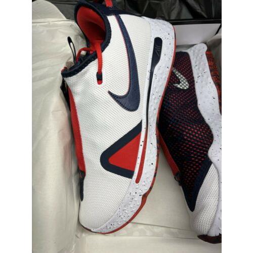 Nike shoes  - White , White/Obsidian-University Red Manufacturer 6