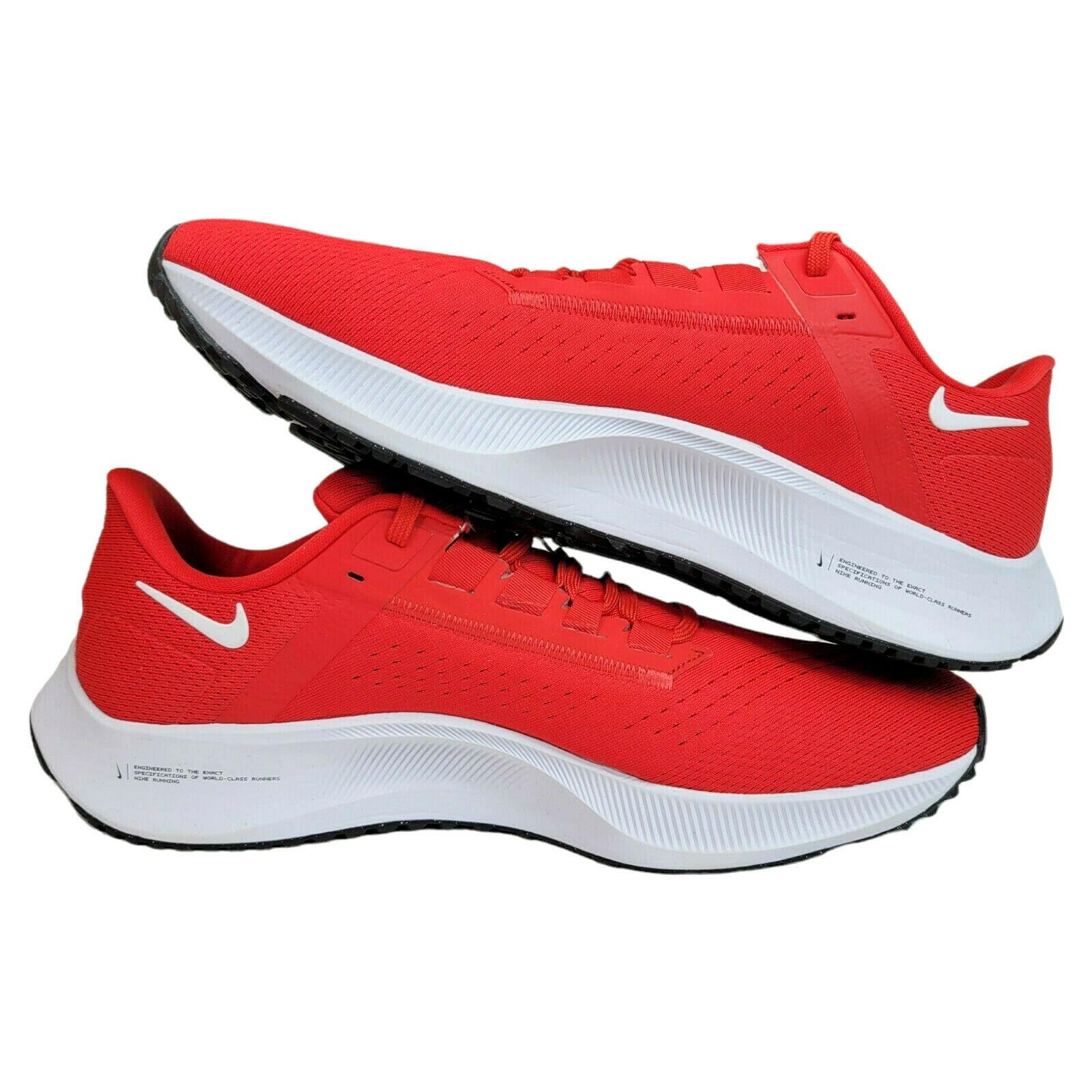 Nike Mens 12.5 Air Zoom Pegasus 38 TB Red White Running Shoes CZ1893 Nike Mens 12.5 Air Zoom Pegasus 38 TB Red White Running Shoes CZ1893