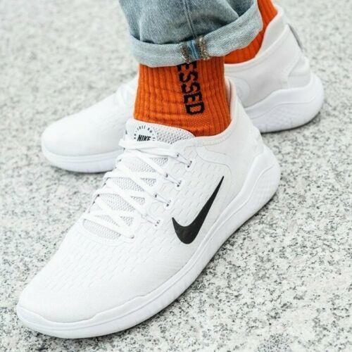 Nike Free RN 2018 White / Black 942836-100 Men`s Running Shoes Size 9 W/box