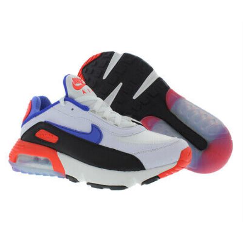Nike Air Max 2090 Eoi Boys Shoes Size 7 Color: White/black/blue