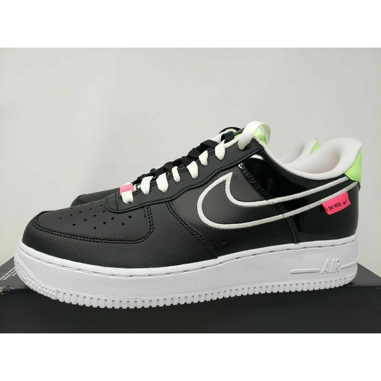 air force black size 9