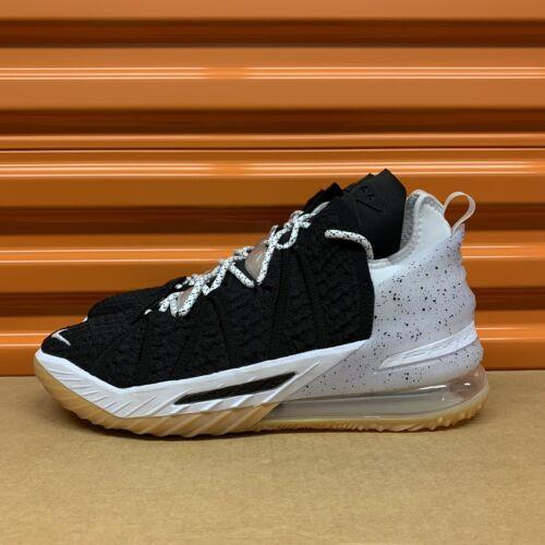 lebron black and white basketball shoes