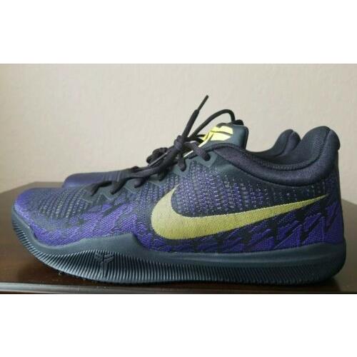 nike mamba rage black and purple