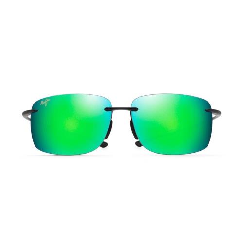 Maui Jim Hema GM443-2M Matte Black Frame / Maui Green Lens