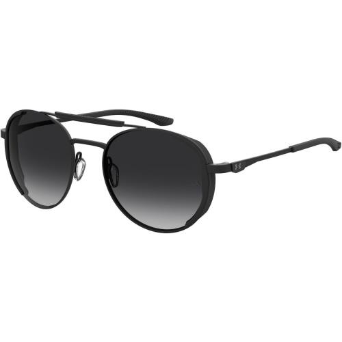 Under Armour UA Pursuit Polarized Sport Sunglasses Black Gray UA0008GS
