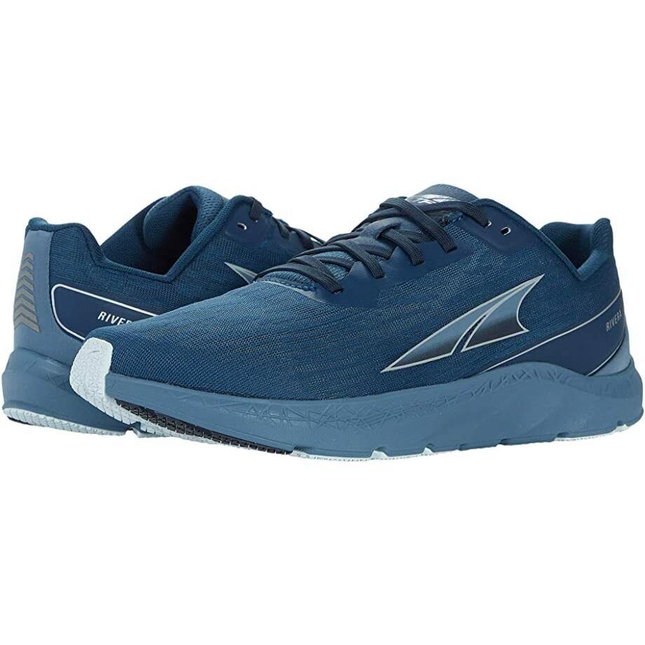 Altra Rivera Running Shoes Men`s Size 11.5 Majolica Blue AL0A4VQL408-115
